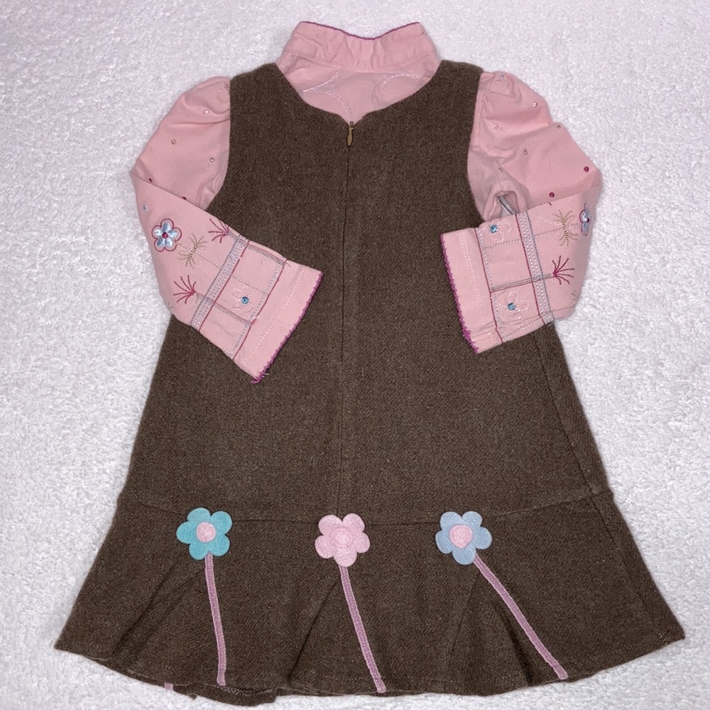 Deux par deux wool blend jumper and embroidered top size 3 - Picture 5 of 11